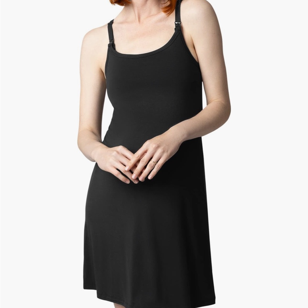 Kindred Bravely Black Nursing Chemise
